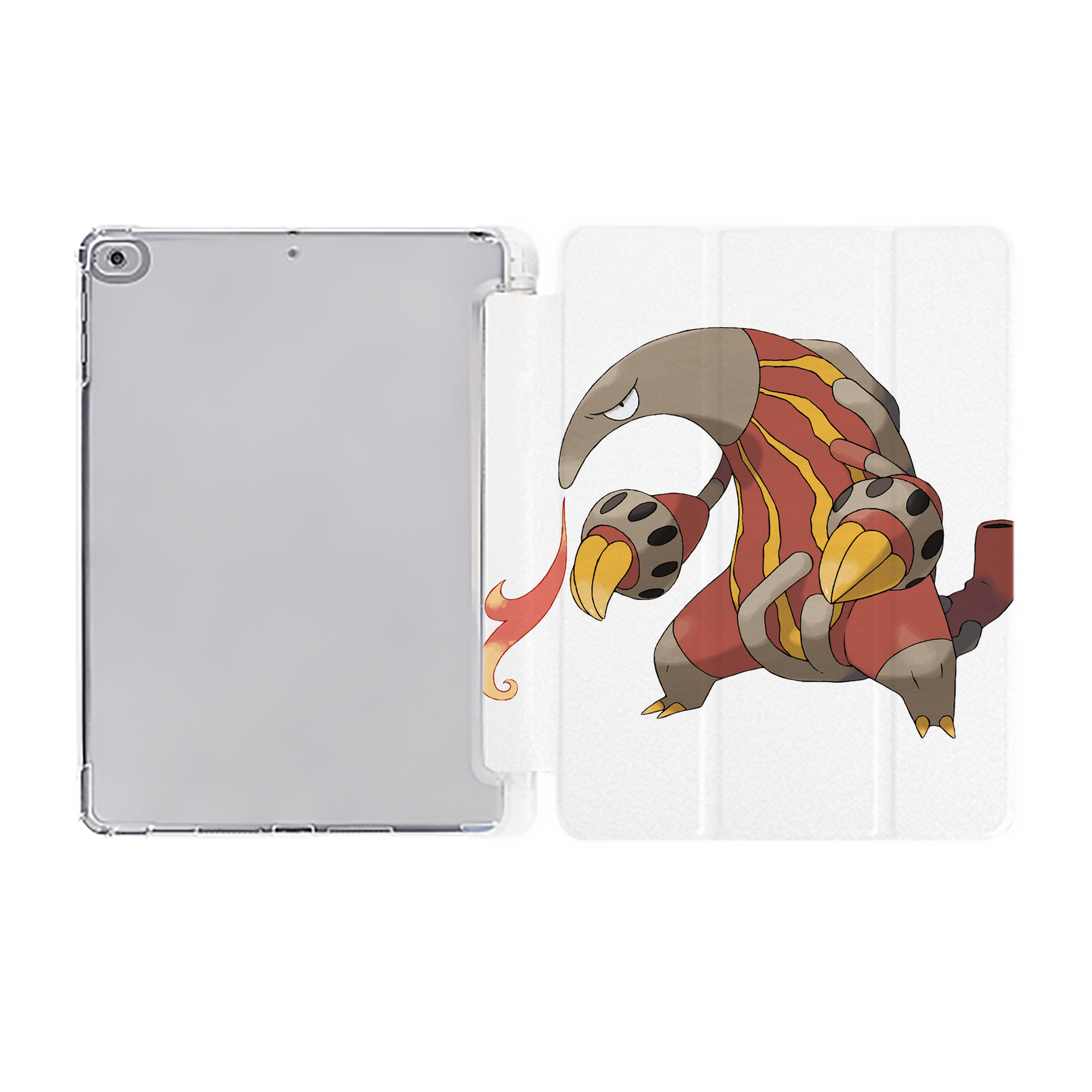 （画像用） ポケットモンスター Pokémon IPad ケース ペン収納付き 三つ折りスタンド PUレザー×シリコン 対応機種9.5/10.5/10.9インチ